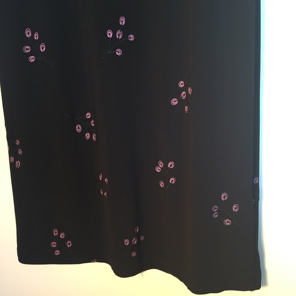 Robe Noire Casual Corner - Taille 6 (US) - Occasion Très Bon état